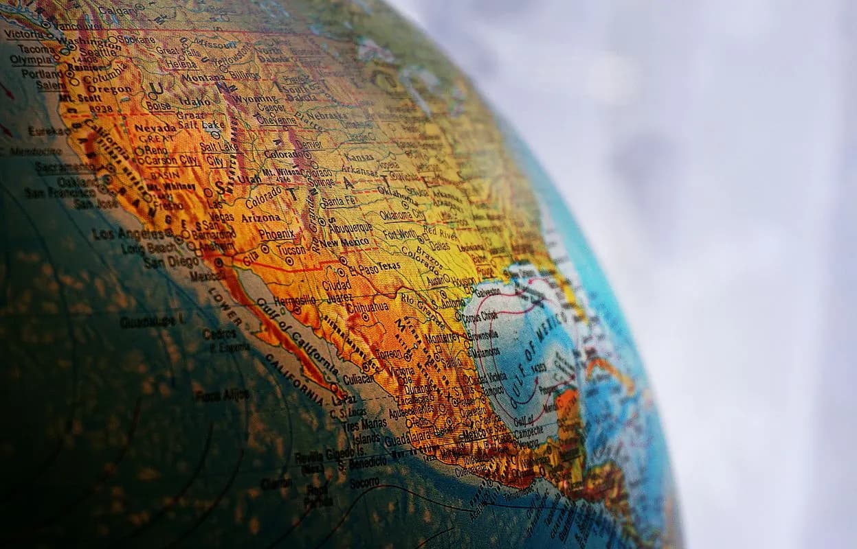 A desk globe representing Singapore's territorial tax system and foreign-sourced income rules